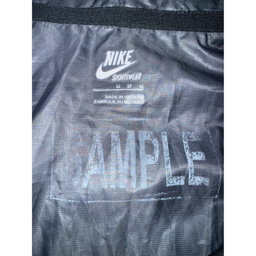 Nike Sportswear Rare Sample Windrunner Jacket Womens M Black Gray 347764-400 - Picture 3 of 10